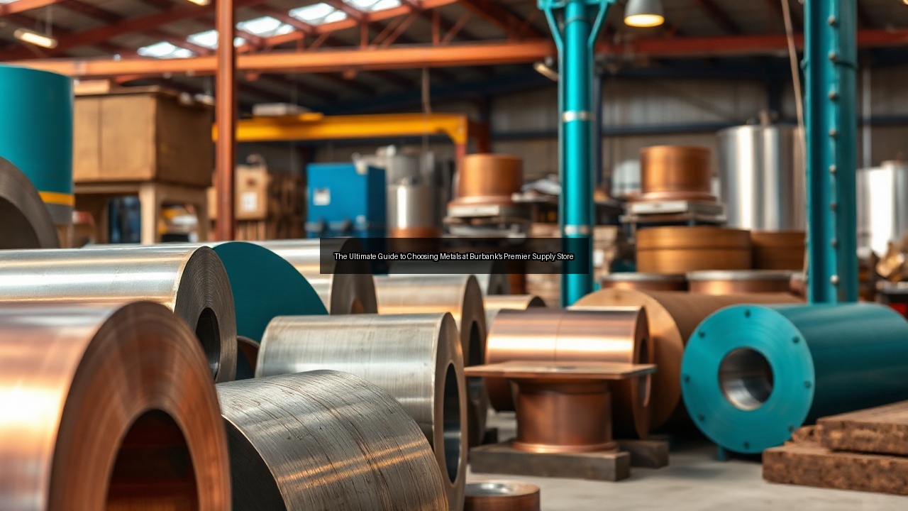 industrial metal metals in Burbank CA steel metal supply in burbank california